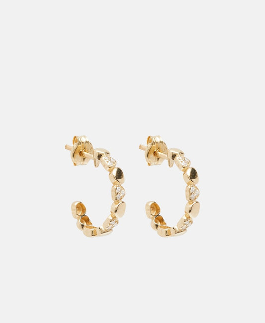 Lawrence Grey Fine Jewelry Obručové náušnice Zlatá 1