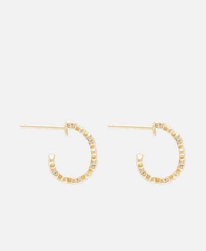 Lawrence Grey Fine Jewelry Obručové náušnice Zlatá 2