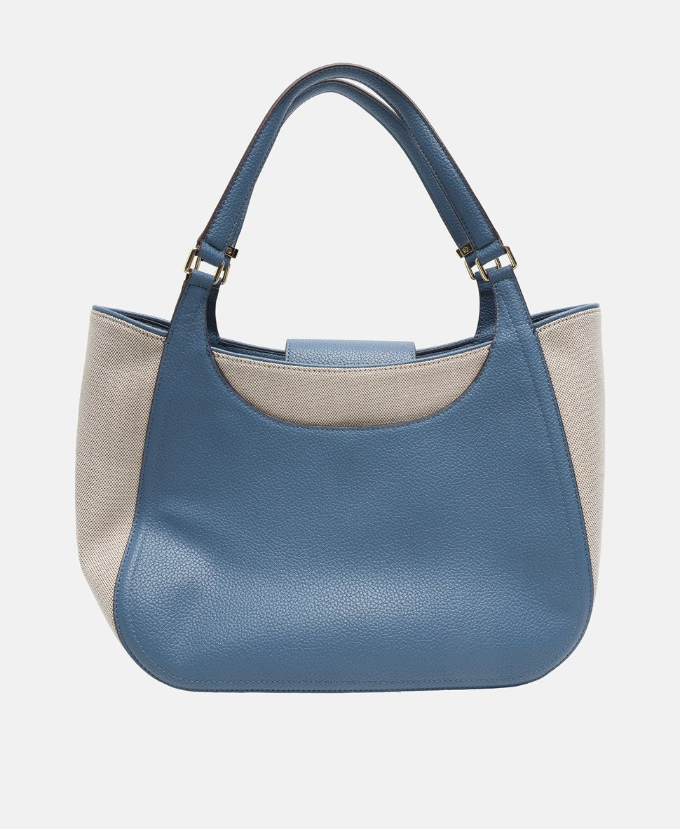 DKNY kabelka shopper Břidlicově modrá 4