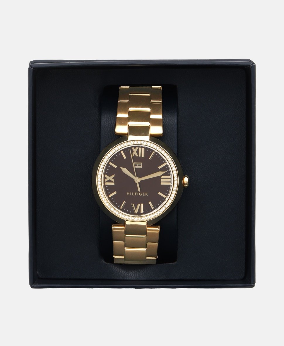 Tommy Hilfiger hodinky Zlatá 4