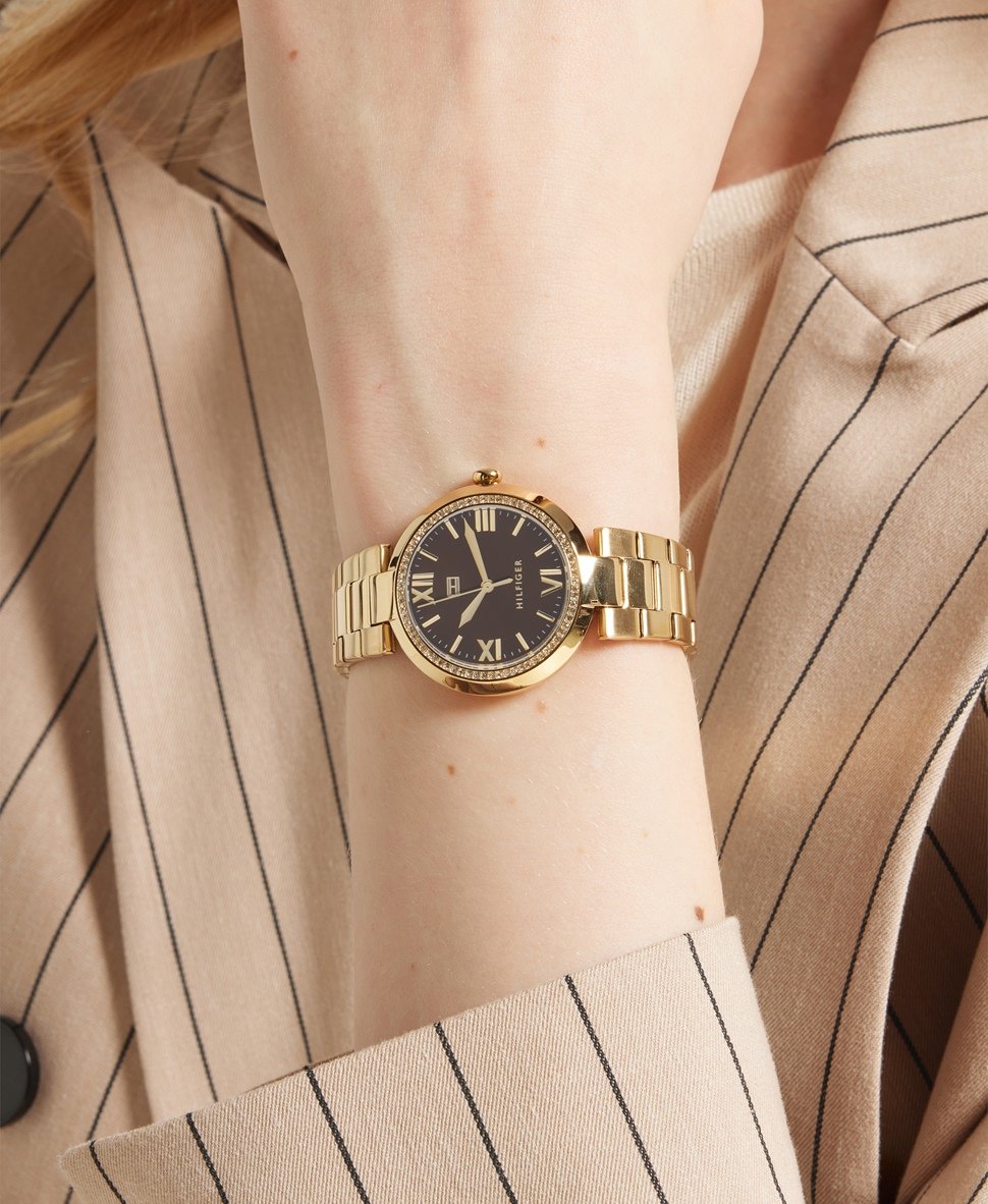 Tommy Hilfiger hodinky Zlatá 5