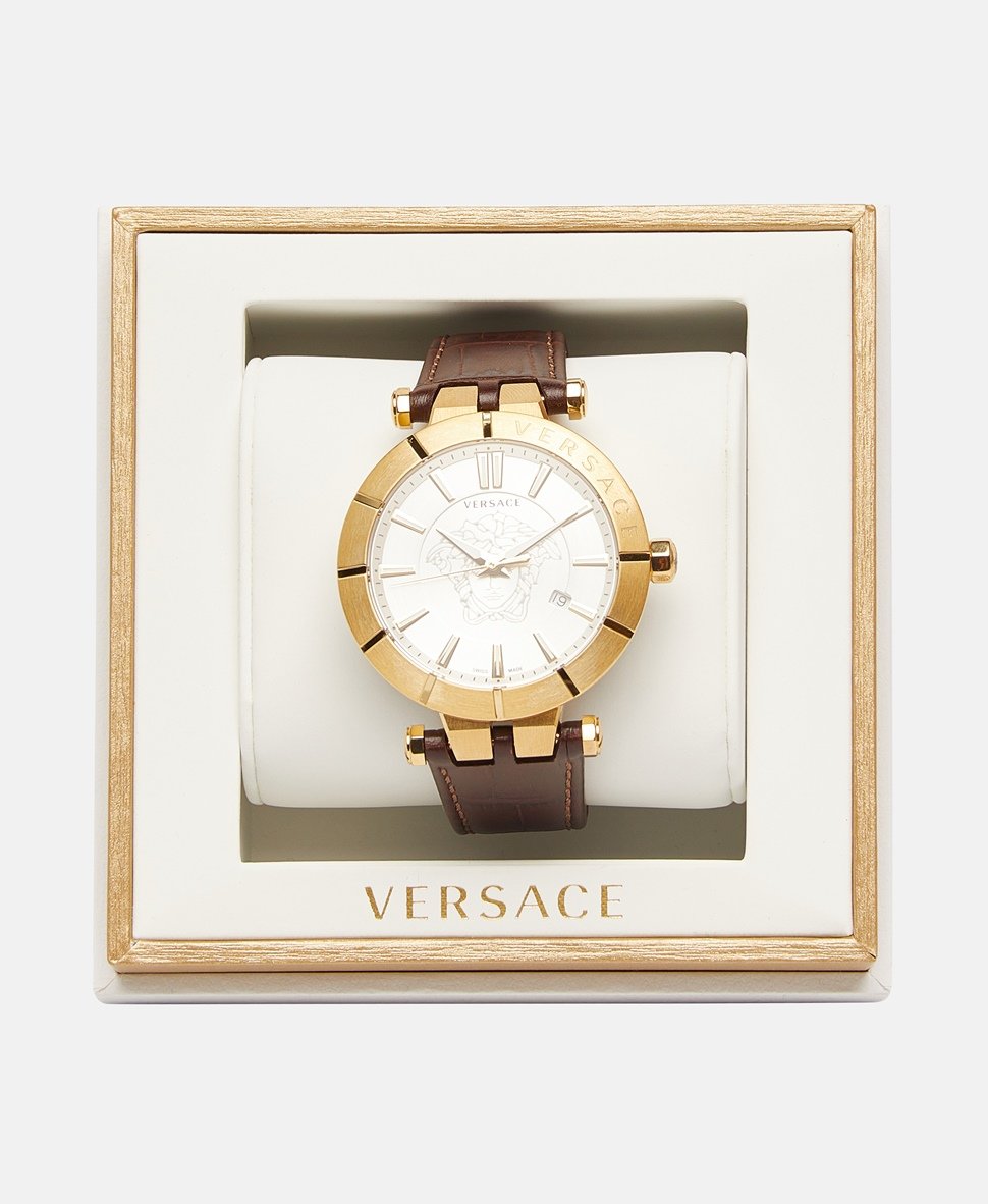Versace hodinky Zlatá 5