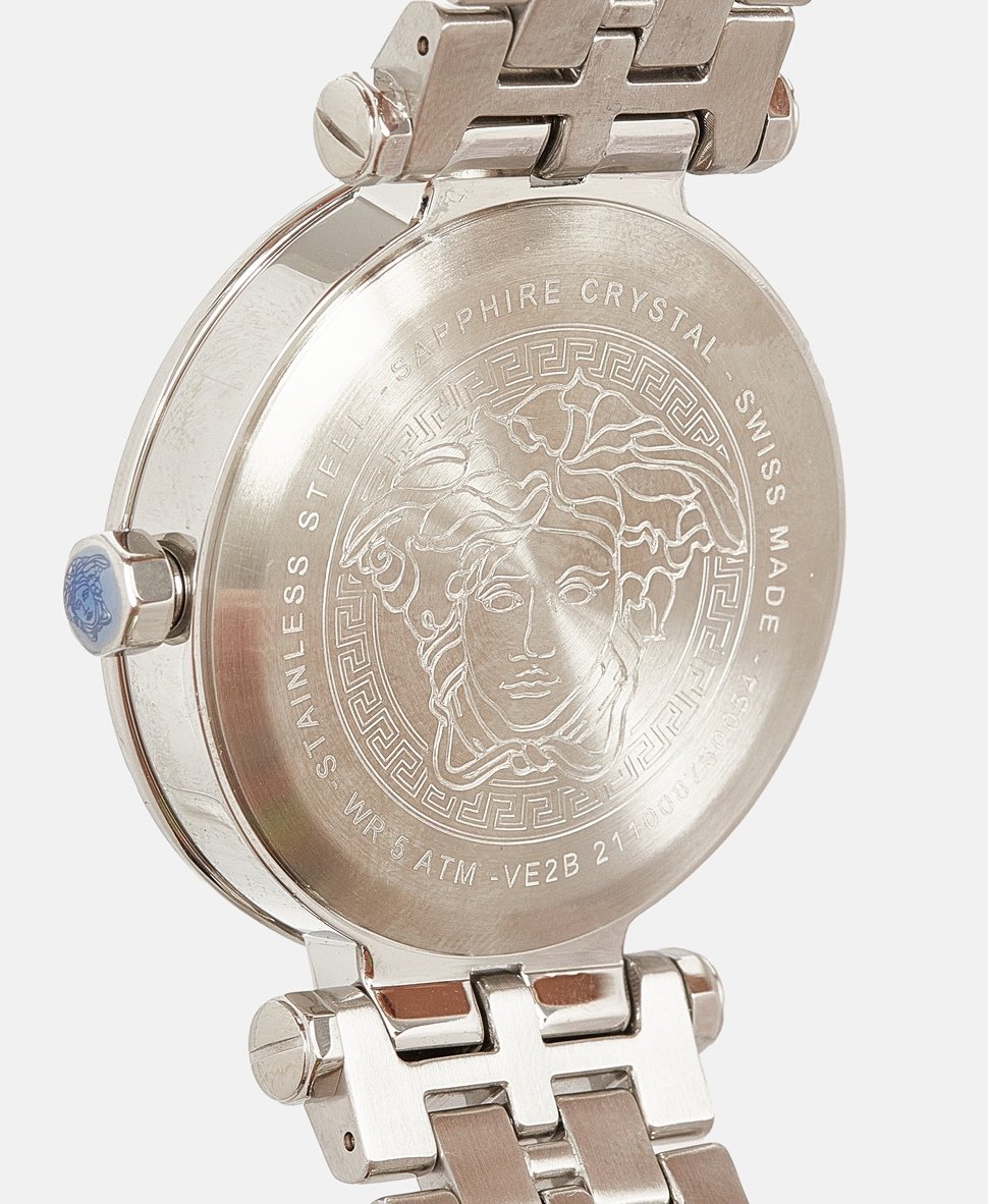 Versace hodinky Stříbrná 4