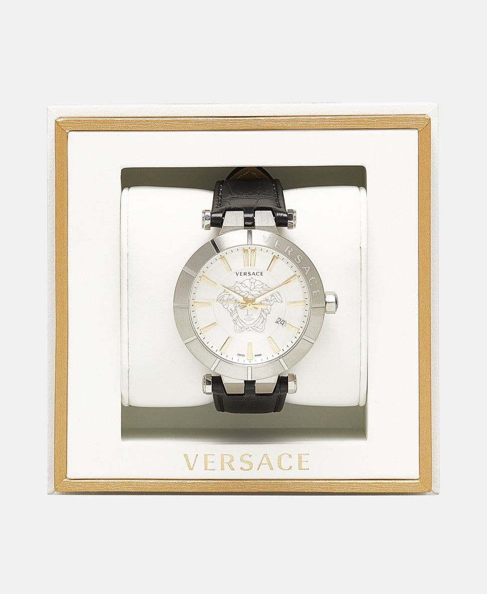 Versace hodinky Stříbrná 5