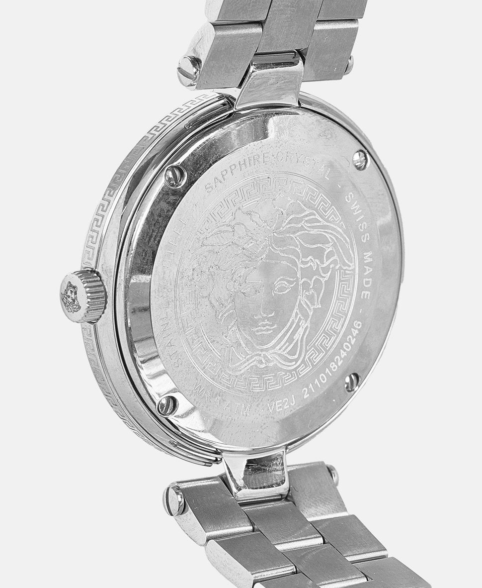Versace hodinky Stříbrná 4