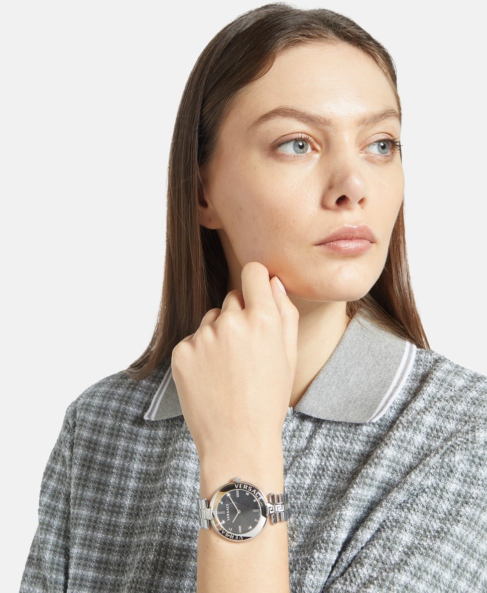Versace hodinky Stříbrná 6