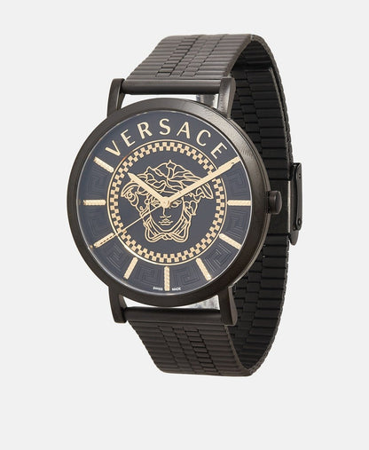 Versace hodinky Černá 1