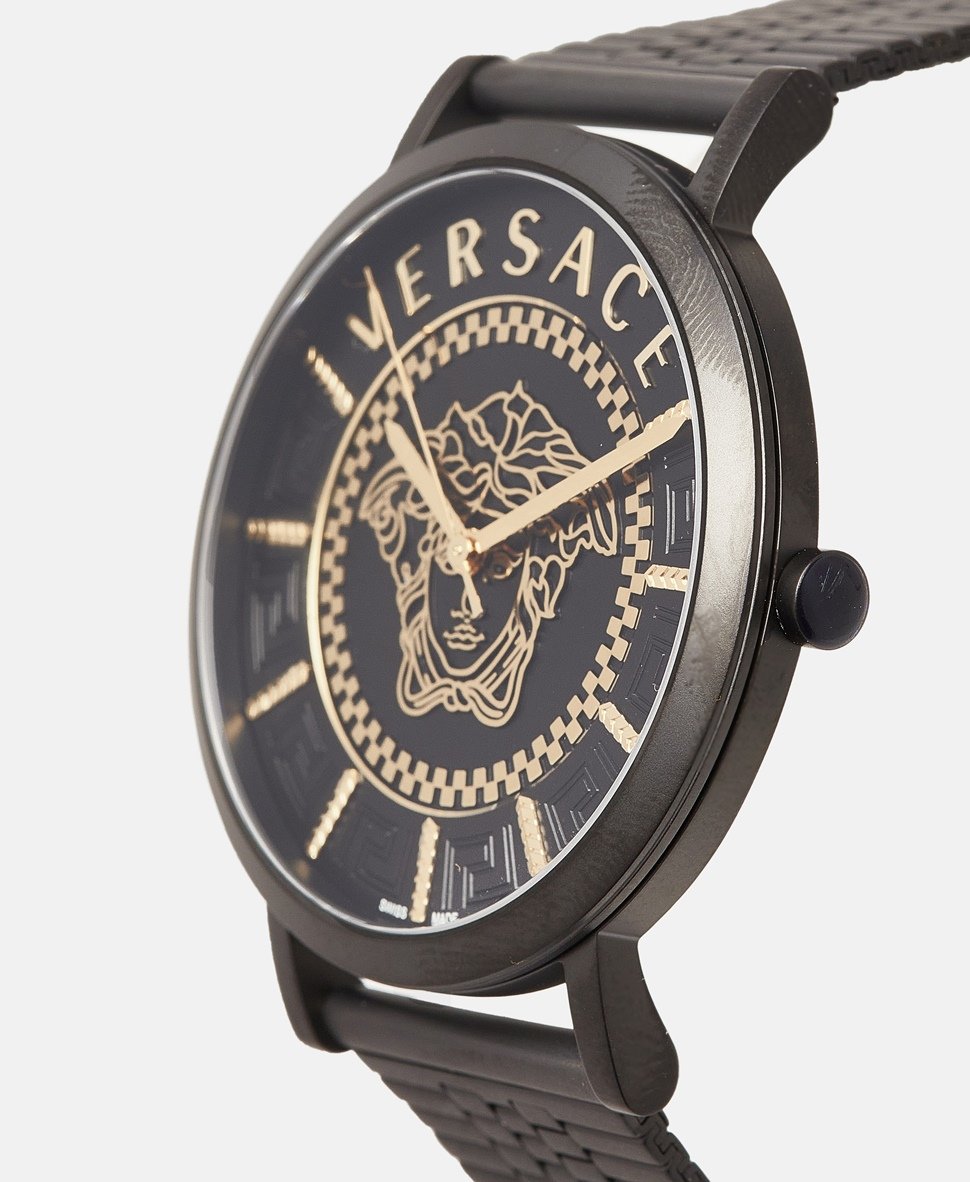 Versace hodinky Černá 2