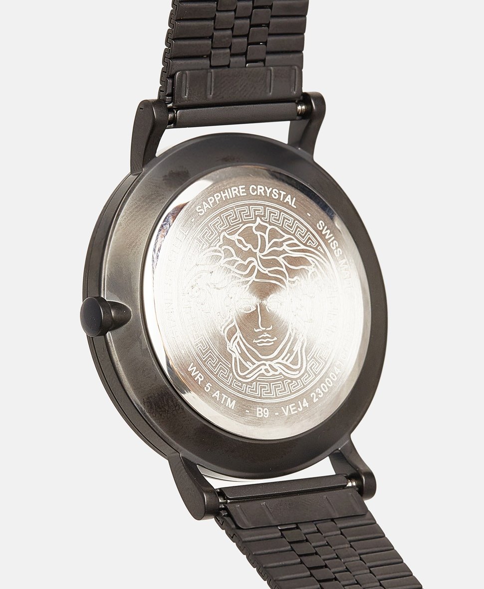 Versace hodinky Černá 4