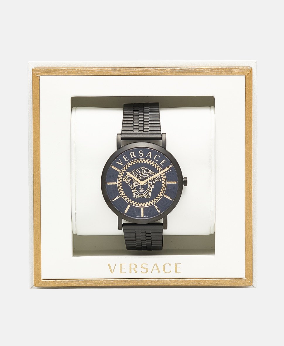 Versace hodinky Černá 5