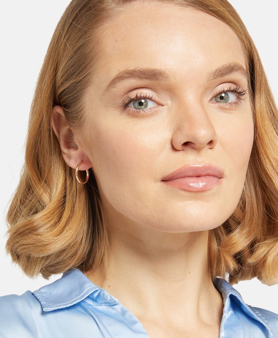 Lawrence Grey Fine Jewelry Obručové náušnice Zlatá 3