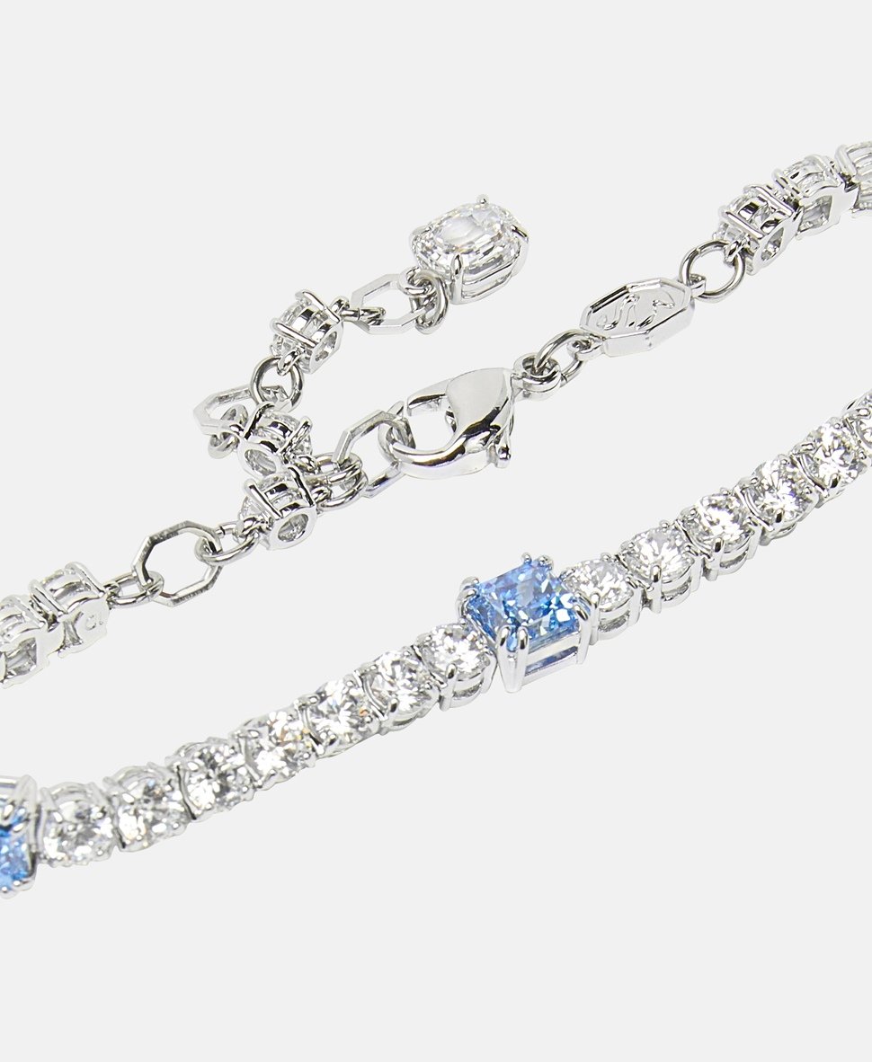 Swarovski náramek Stříbrná 2