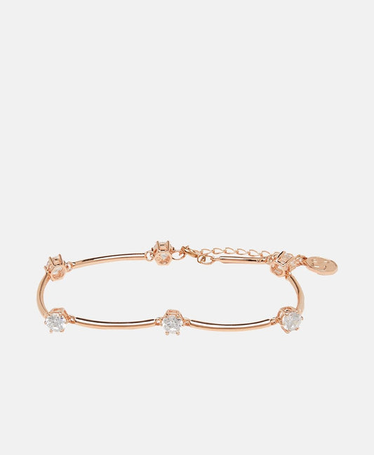 Swarovski náramek Růžově zlatá 1
