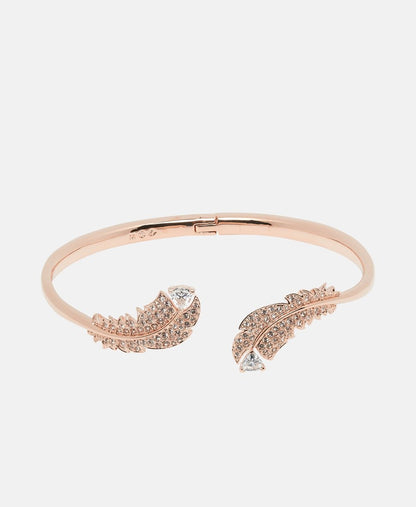 Swarovski náramek Růžově zlatá 1