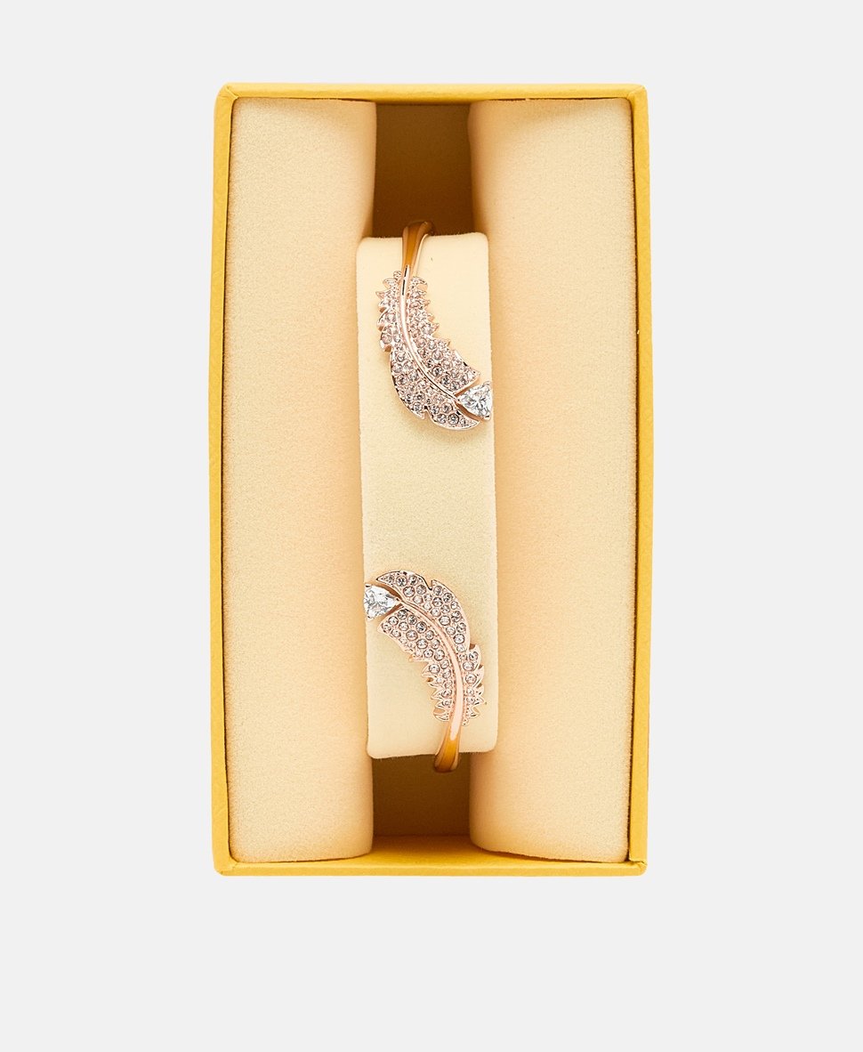 Swarovski náramek Růžově zlatá 3