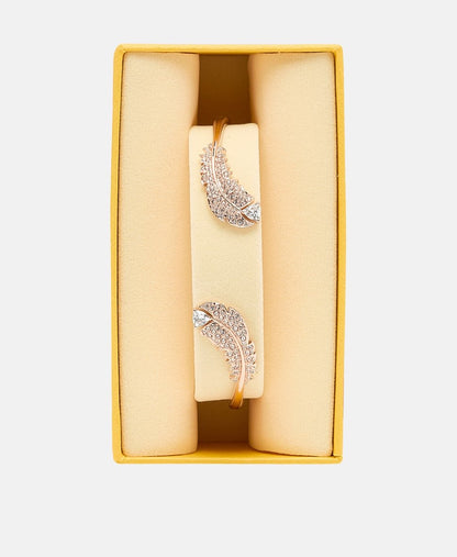 Swarovski náramek Růžově zlatá 3