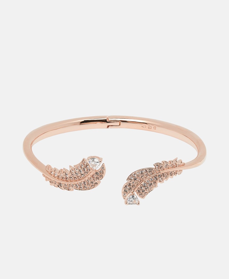 Swarovski náramek Růžově zlatá 1