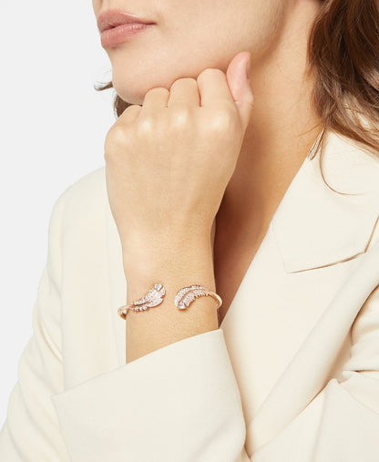 Swarovski náramek Růžově zlatá 4