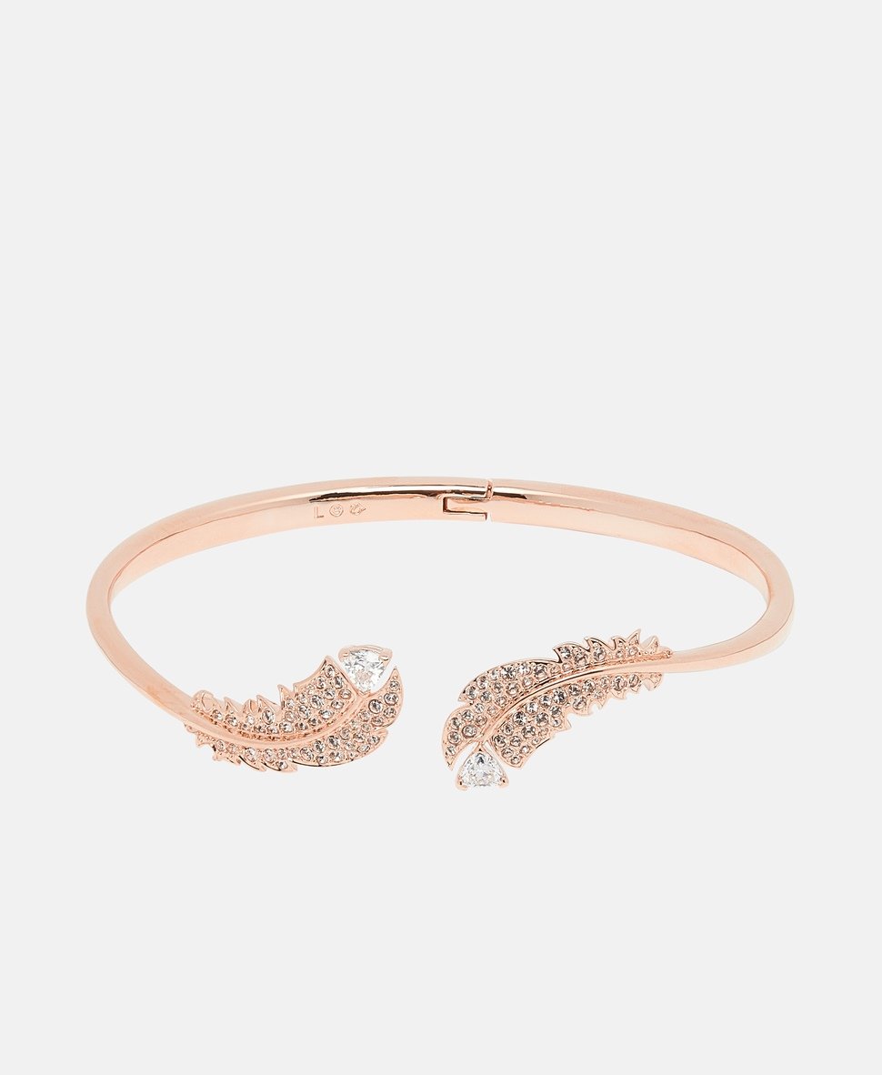 Swarovski náramek Růžově zlatá 1