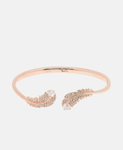 Swarovski náramek Růžově zlatá 1