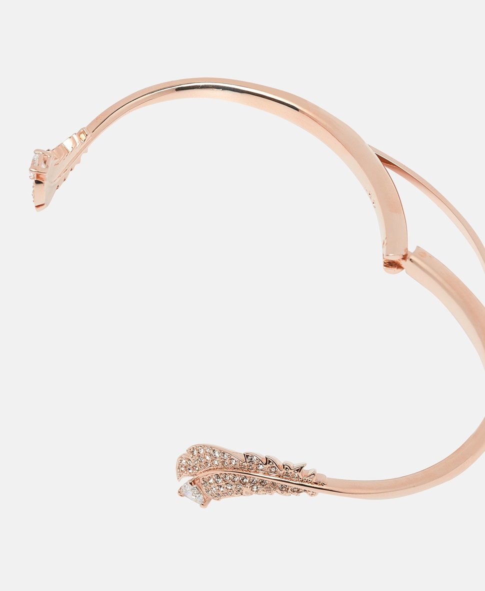 Swarovski náramek Růžově zlatá 2
