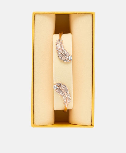 Swarovski náramek Růžově zlatá 3