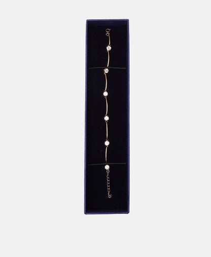 Swarovski náramek Růžově zlatá 3