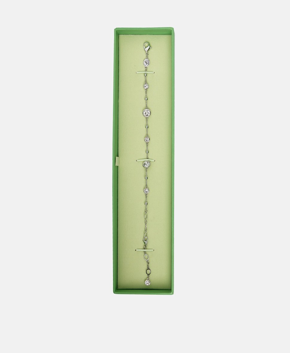 Swarovski náramek Stříbrná 3