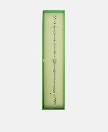 Swarovski náramek Stříbrná 3