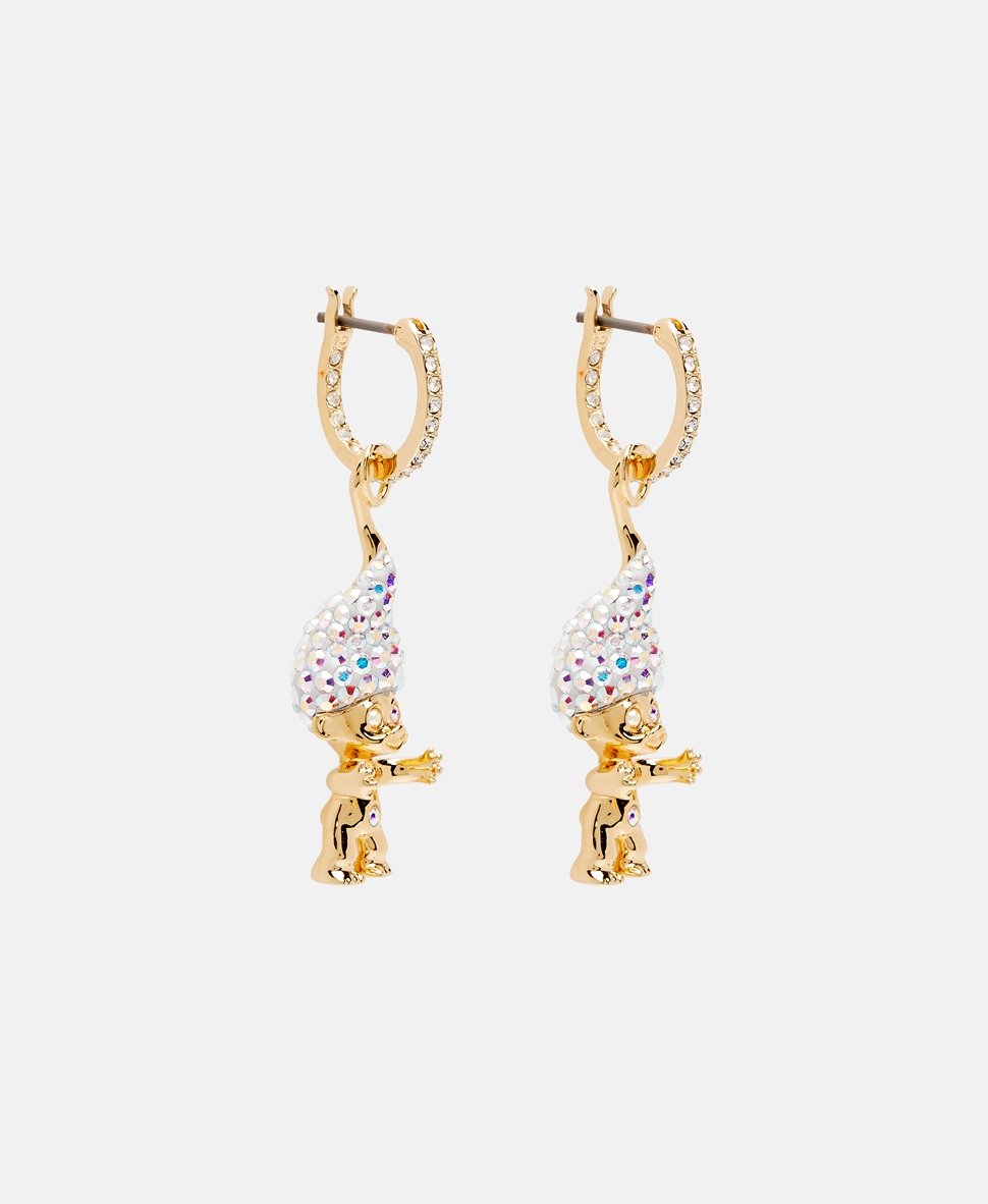 Swarovski Obručové náušnice Zlatá 1
