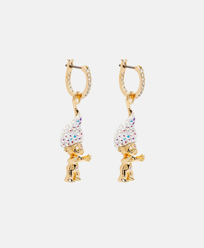 Swarovski Obručové náušnice Zlatá 1