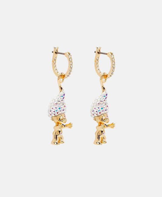 Swarovski Obručové náušnice Zlatá 1