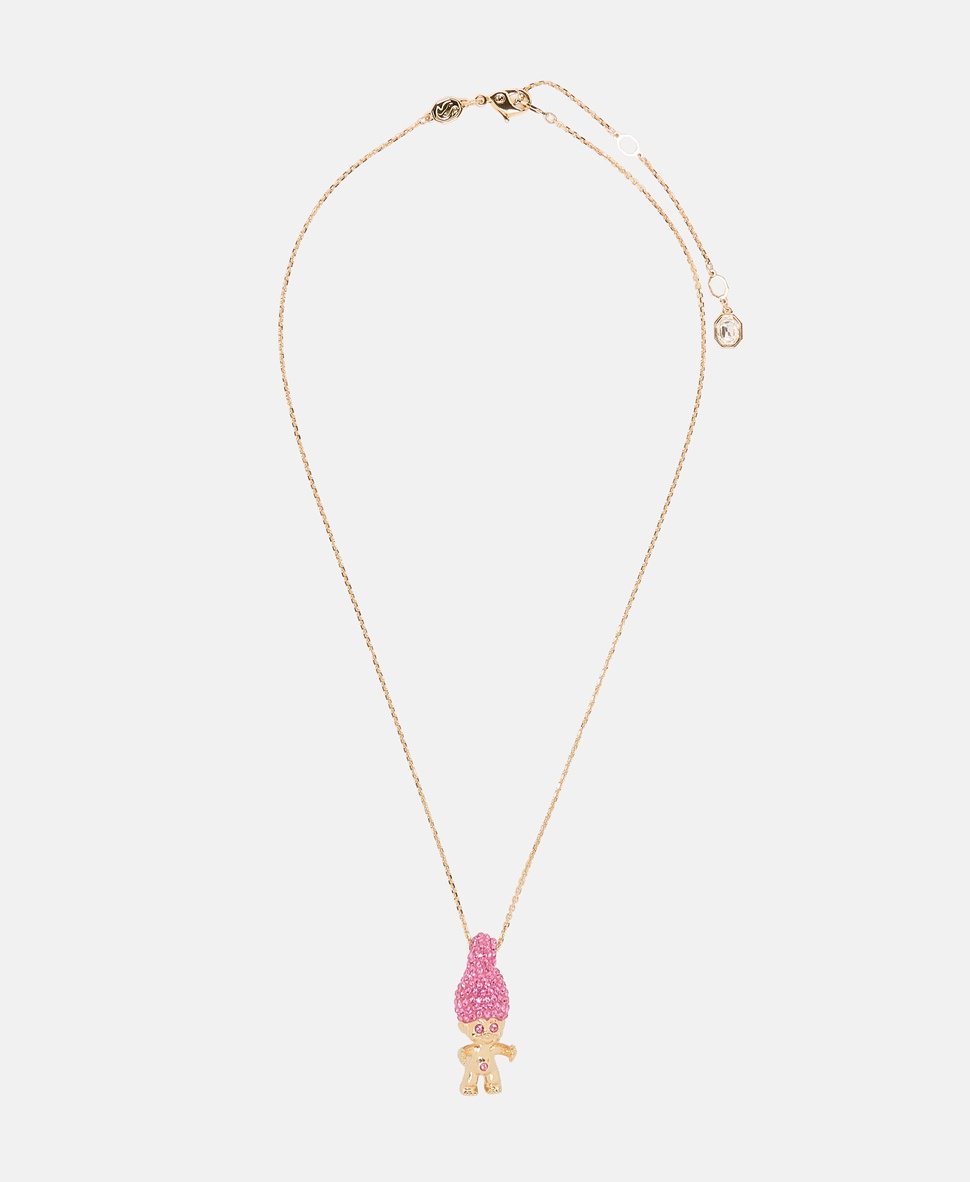 Swarovski řetízek s přívěskem Zlatá 1