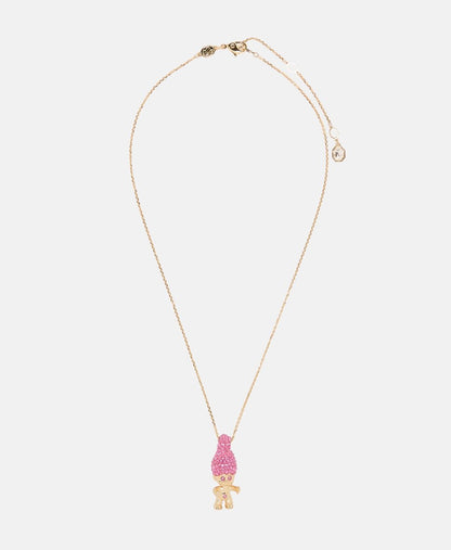 Swarovski řetízek s přívěskem Zlatá 1