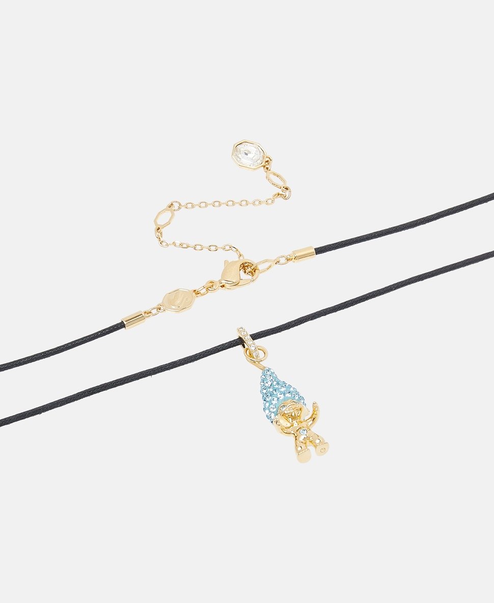 Swarovski řetízek s přívěskem Zlatá 2