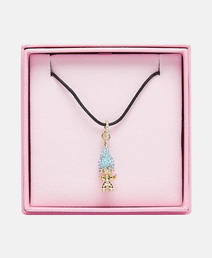 Swarovski řetízek s přívěskem Zlatá 3
