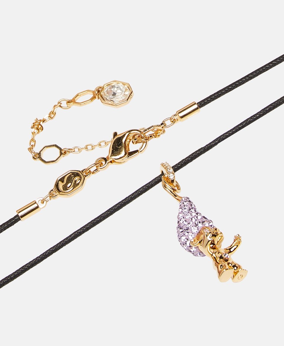 Swarovski řetízek s přívěskem Zlatá 2