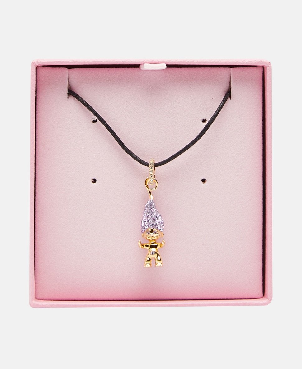 Swarovski řetízek s přívěskem Zlatá 3