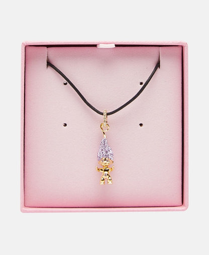 Swarovski řetízek s přívěskem Zlatá 3