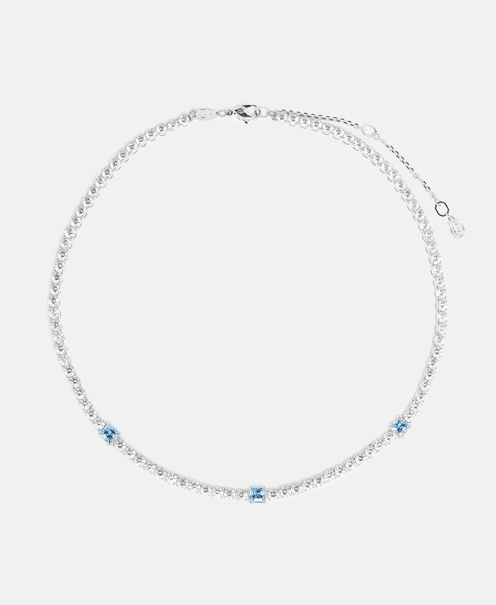 Swarovski náhrdelník Stříbrná 1