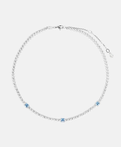 Swarovski náhrdelník Stříbrná 1