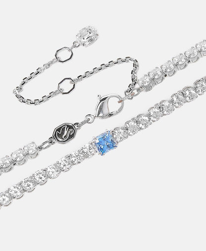 Swarovski náhrdelník Stříbrná 2