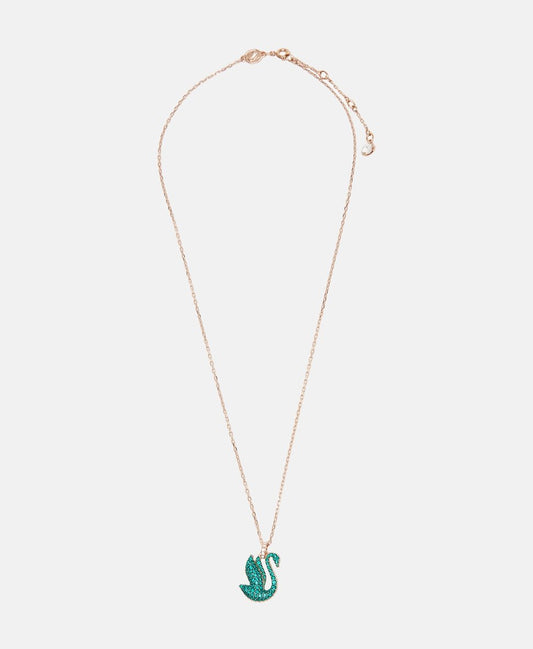 Swarovski řetízek s přívěskem Růžově zlatá 1