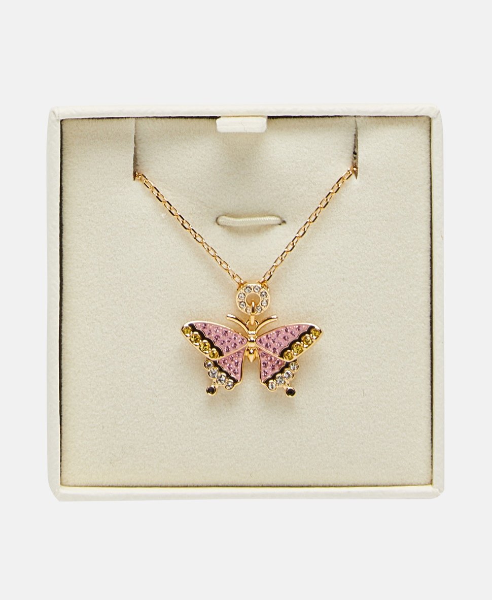 Swarovski řetízek s přívěskem Zlatá 3