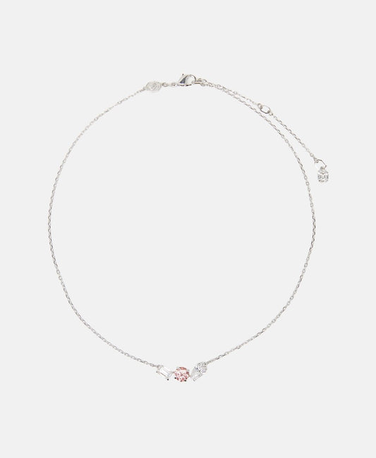 Swarovski řetízek s přívěskem Stříbrná 1