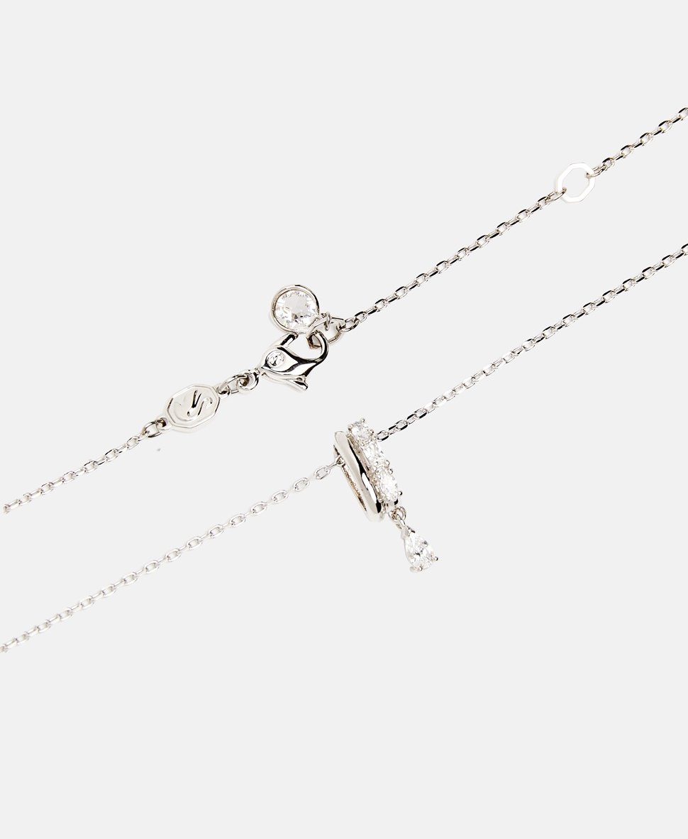 Swarovski řetízek s přívěskem Stříbrná 2