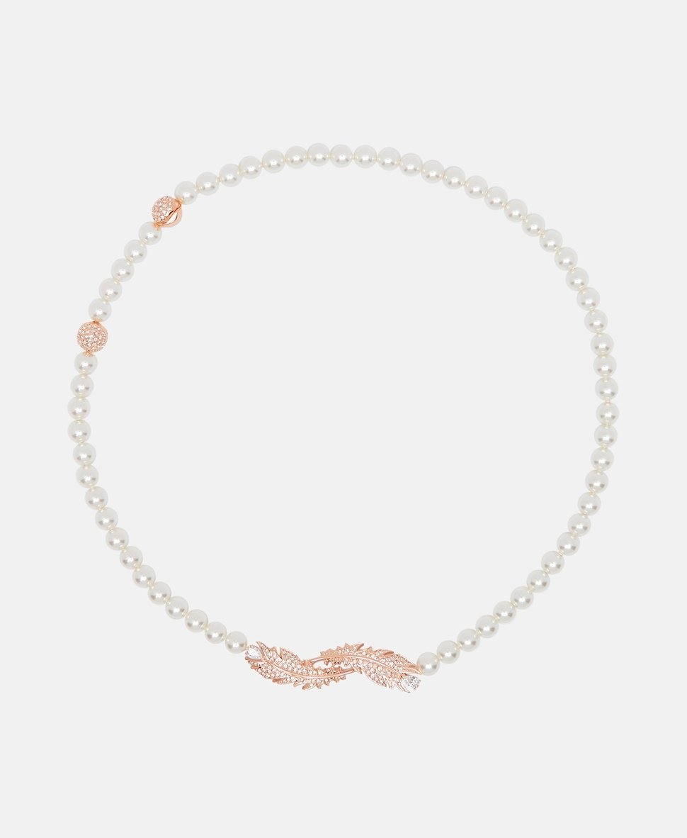 Swarovski náhrdelník Bílá 1