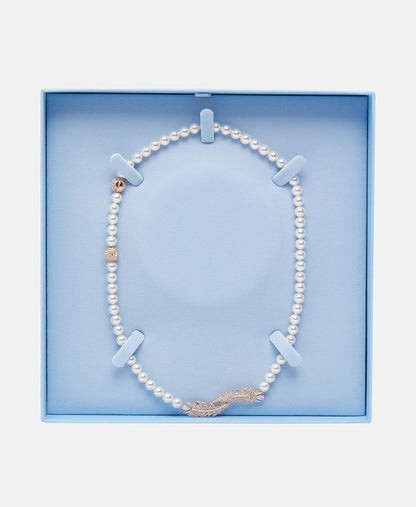Swarovski náhrdelník Bílá 3