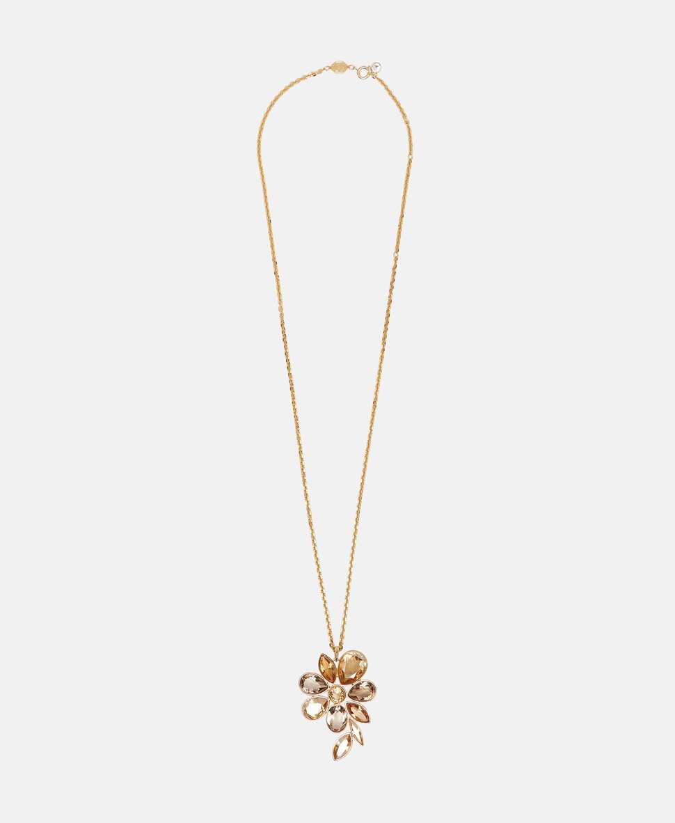 Swarovski řetízek s přívěskem Zlatá 1