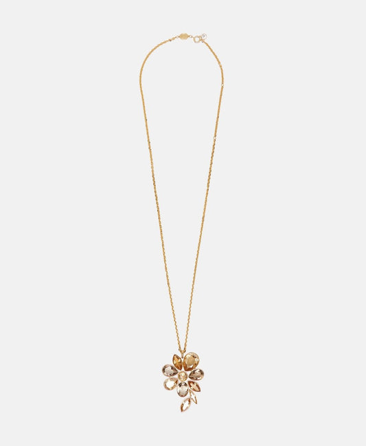 Swarovski řetízek s přívěskem Zlatá 1